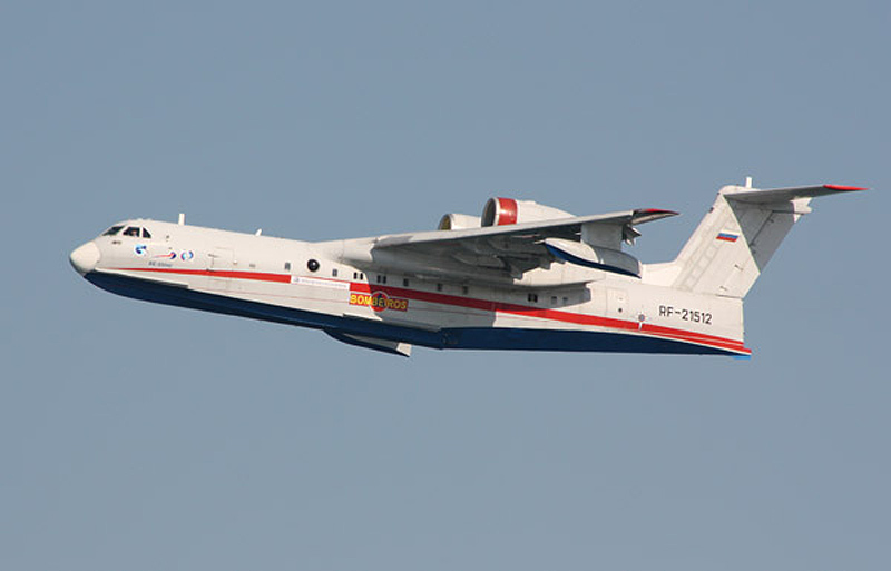 Russian Beriev Be-200 Amphibious Firefighting Aircraft Has Crashed